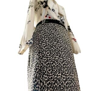 Marina Luna Cheetah Print Pencil Skirt Size 6